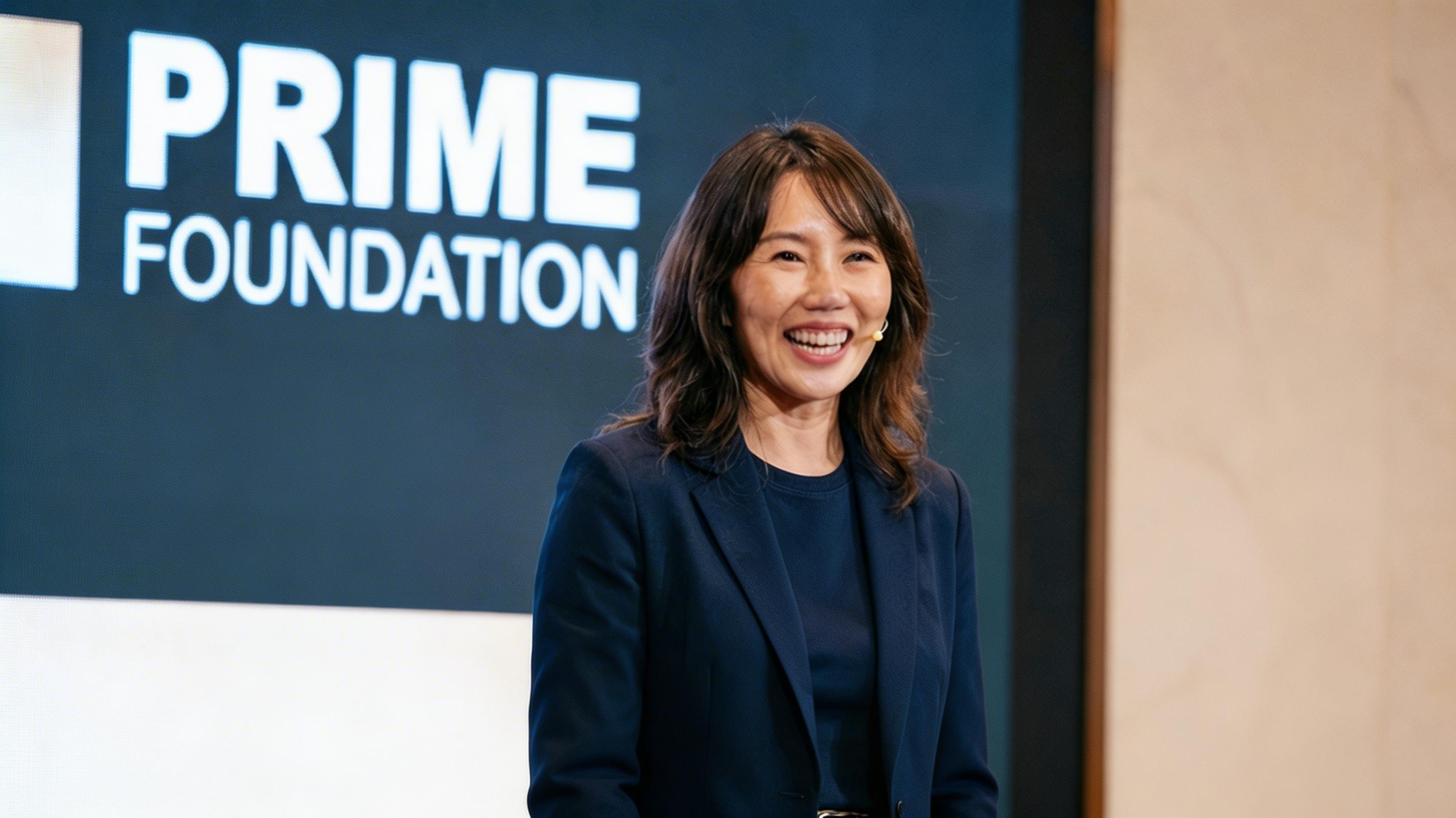 Yuraen speaking at Prime Foundation